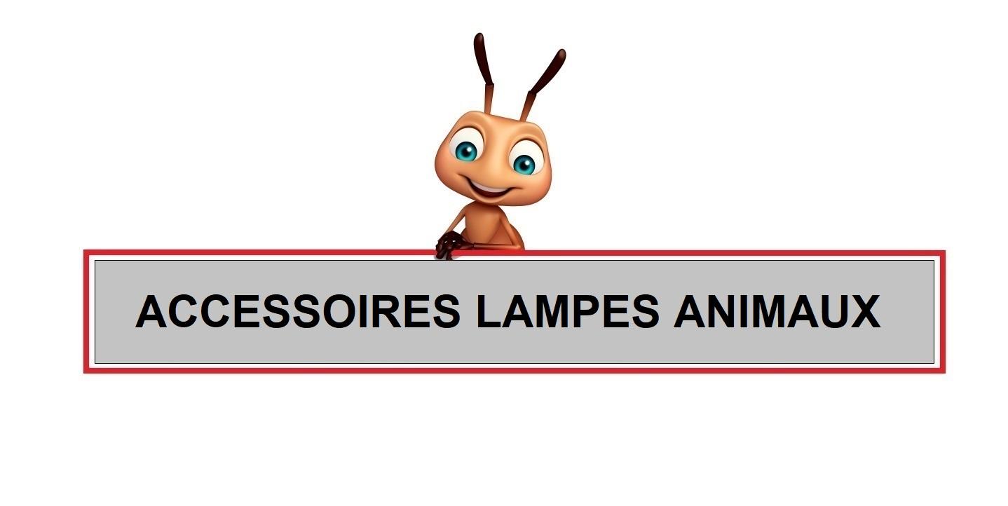 Accessoires lampes animaux 1