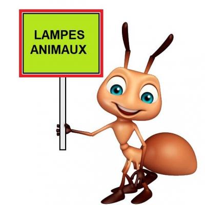 Lampes animaux