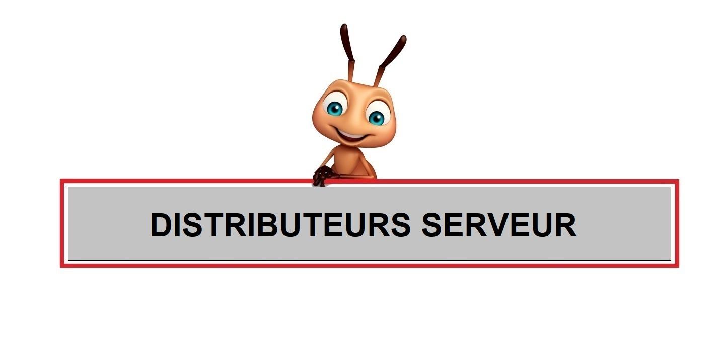 New distributeurs serveur 1